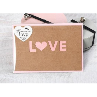 Міні листівка Love 9,5х14 см