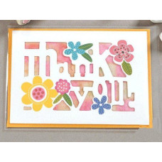 Міні листівка Thank you 9х12,5 см