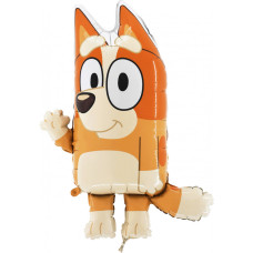 Фольгована куля Собачка Bluey (Grabo) в упаковці