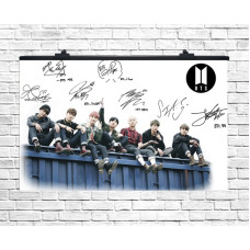 Плакат для свята BTS-2, 75х120 см