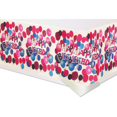 Скатертина дитяча поліетиленова "Happy Birthday"