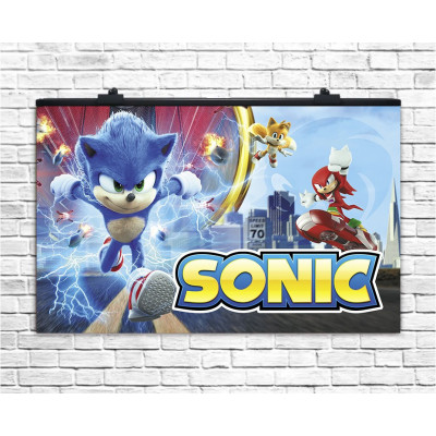 Плакат для свята Sonic 75х120 см