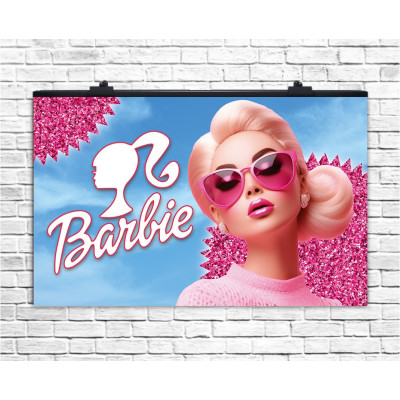 Плакат для свята Barbie-1 75х120 см
