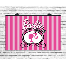 Плакат для свята Barbie-2 75х120 см