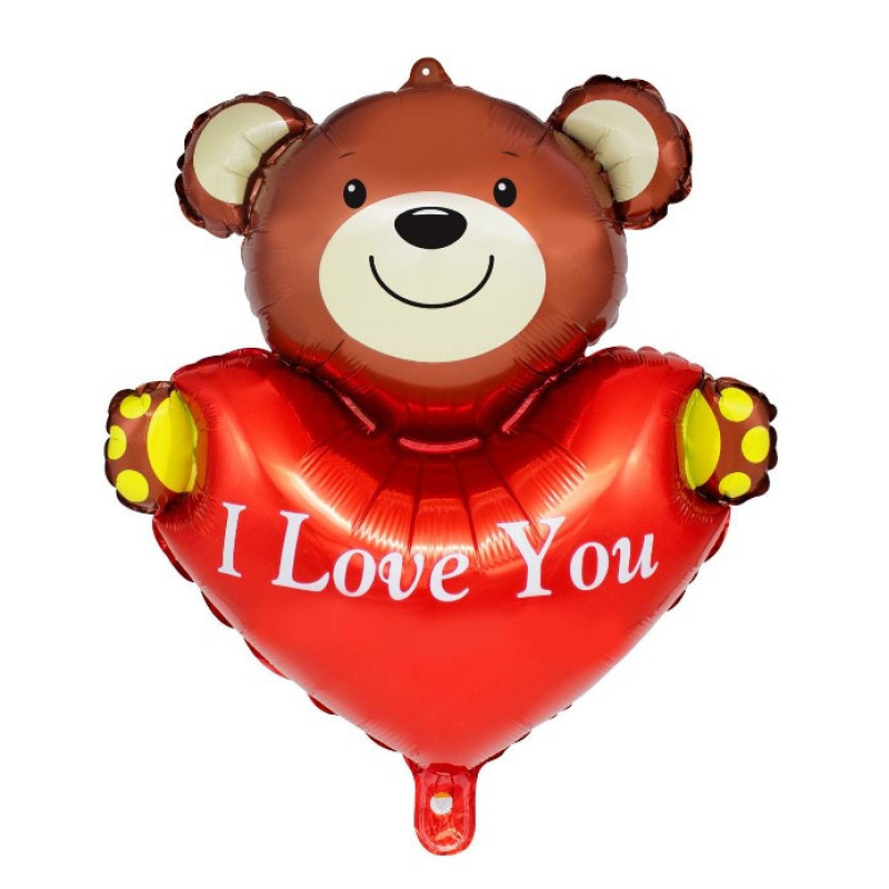 Куля ведмедика I love You 57х67 см (Китай) в пакуванні