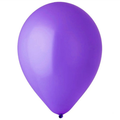 Воздушные шары пастель фиолетовый 10" (25 см) Китай
