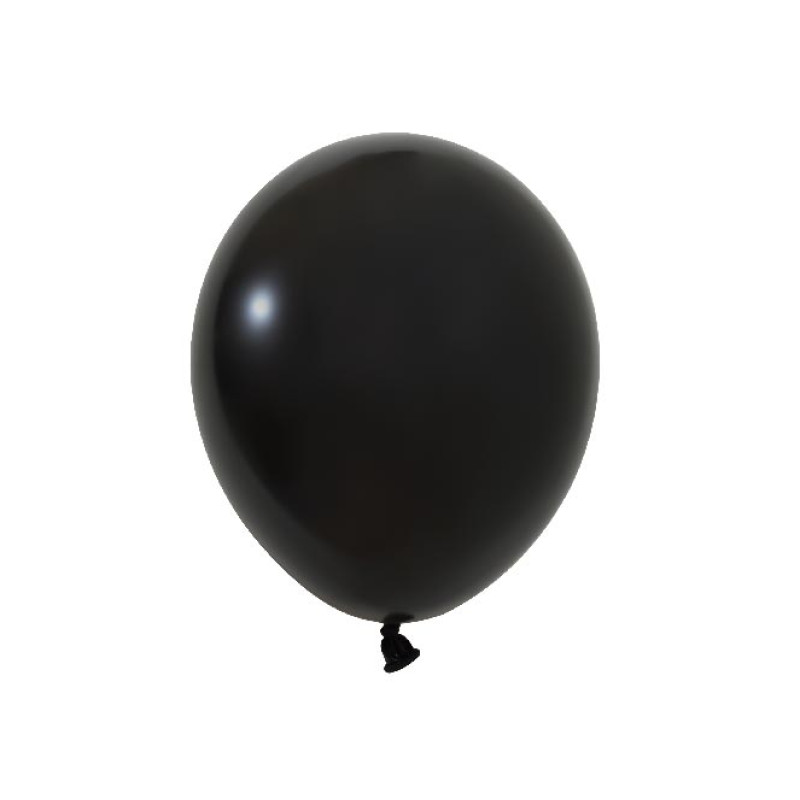 Повітряні кулі чорні 10" (25 см) Balonevi