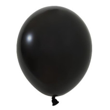 Повітряні кулі чорні 10" (25 см) Balonevi