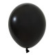Повітряні кулі чорні 10" (25 см) Balonevi