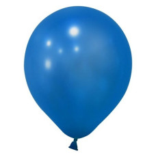 Повітряні кулі синій металік 10" (25 см) Balonevi