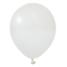 Повітряні кулі білі 10" (25 см) Balonevi