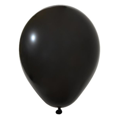 Повітряні кулі пастель чорні 12" (30 см) Balonevi