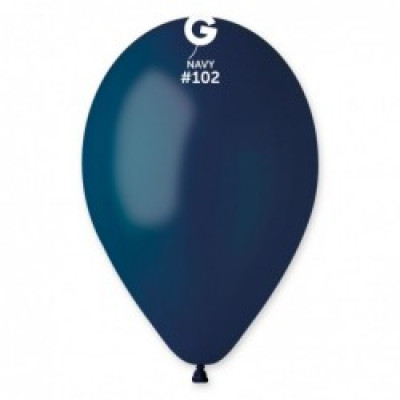 Воздушный шар пастель синий | NAVY 12" (30 см) Gemar