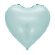 Куля фольгована серце Baby Blue 18" (45 см) Китай