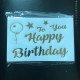 Наклейки "Happy Birthday" для повітряних куль 10 дюймів