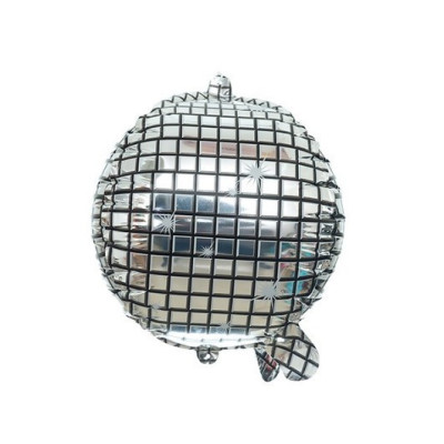 Сфера фольгована 3D Диско 10" (25 см), Китай