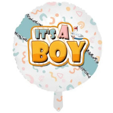 Куля фольгована кругла It's a Boy (Китай)