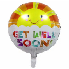 Повітряна куля Get well soon сонечко (Китай)
