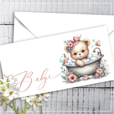 Конверт для денег For Baby девочка