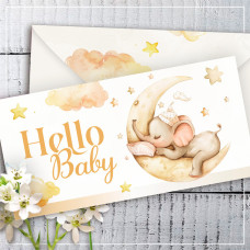 Конверт для грошей "Hello Baby"