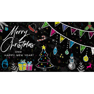 Конверты для денег  "Merry Christmas", 10 шт/уп