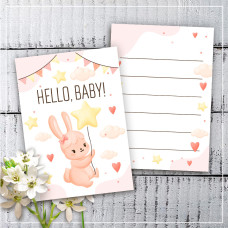 Міні листівки "Hello, Baby" (10 штук)