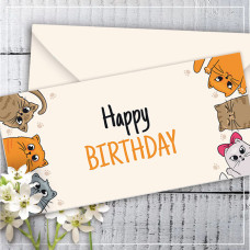 Конверт для грошей Happy Birthday