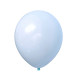 Воздушные шары макарун Baby Blue 12" TT(TONGTAI), 100 штук