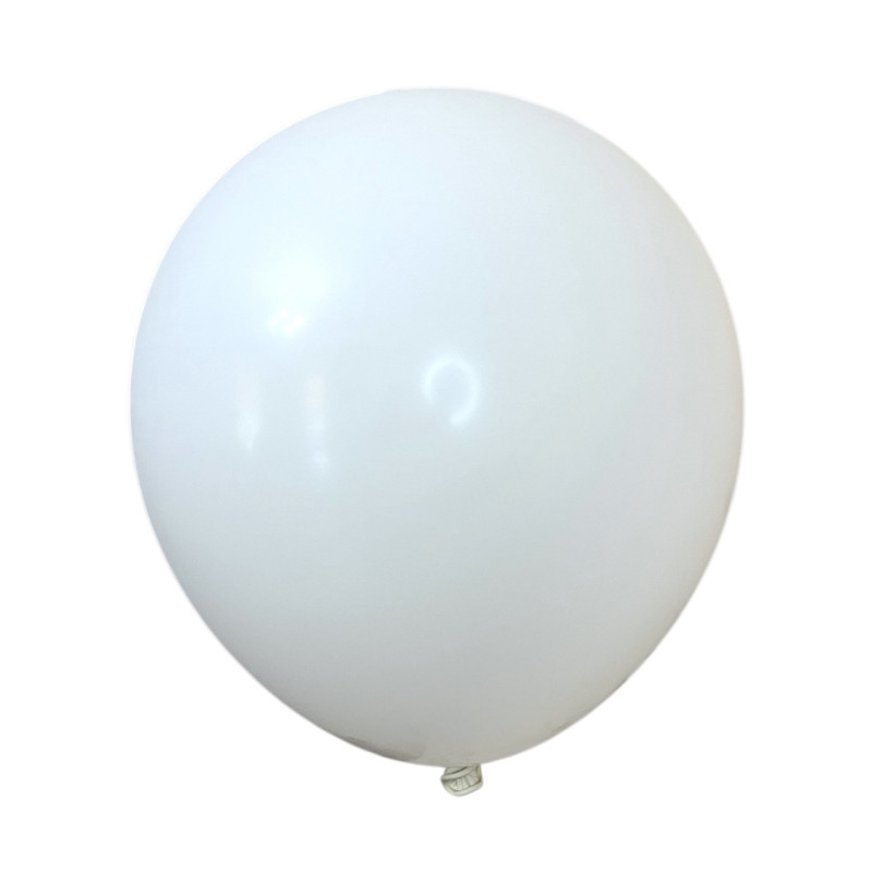 Повітряні кулі пастель білий 18" TT (TONGTAI), 50 штук