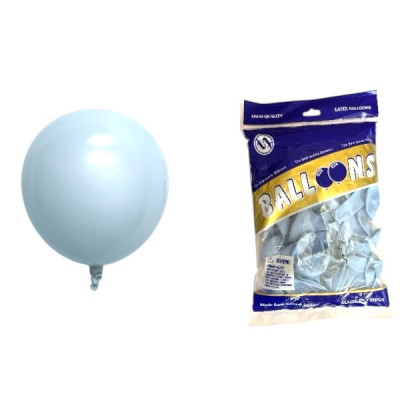 Воздушные шары макарун Baby Blue 5" TT(TONGTAI), 200 штук