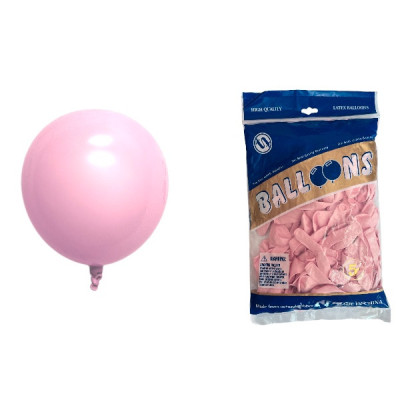 Воздушные шары макарун Baby Pink 5" TT(TONGTAI), 200 штук