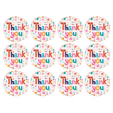 Наклейки для паковання | стикери Thank You 12 шт.