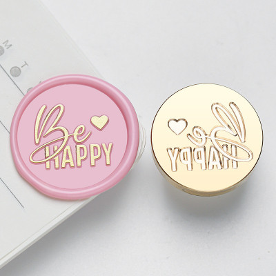 Сургучна печатка Be Happy 2,5 см