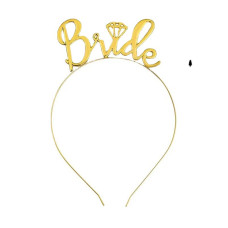 Обруч "Bride" золото