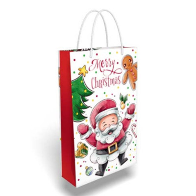 Пакет для подарунків "Merry Christmas" 17 х 27 см