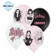 Повітряні кулі "Happy Birthday BlackPink", 25 шт./пач. ТМ Sharoff