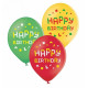 Повітряні кулі Happy Вirthday Лего, 25 штук ТМ Sharoff