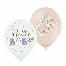 Повітряні кулі Hello Baby 25 штук 12 "(30 см) ТМ Sharoff