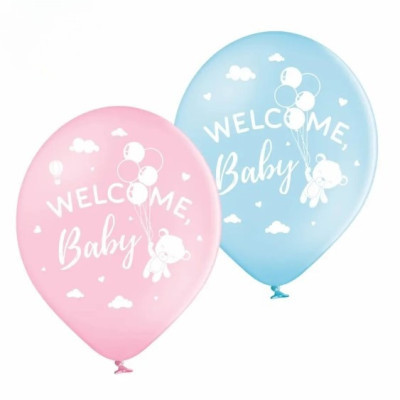 Повітряні кулі Welcome Baby (25 шт/уп) ТМ Sharoff