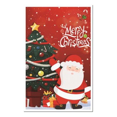 Пакети подарункові новорічні Merry Christmas, 10 штук