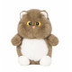Мягкая игрушка кот Коржик светло-коричневый, 25 см