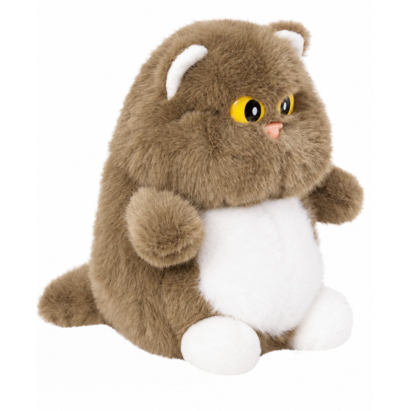 Мягкая игрушка кот Коржик светло-коричневый, 25 см